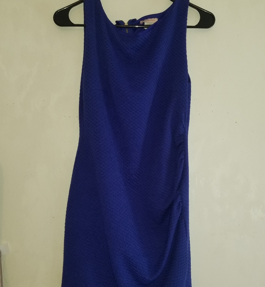 Blue dress